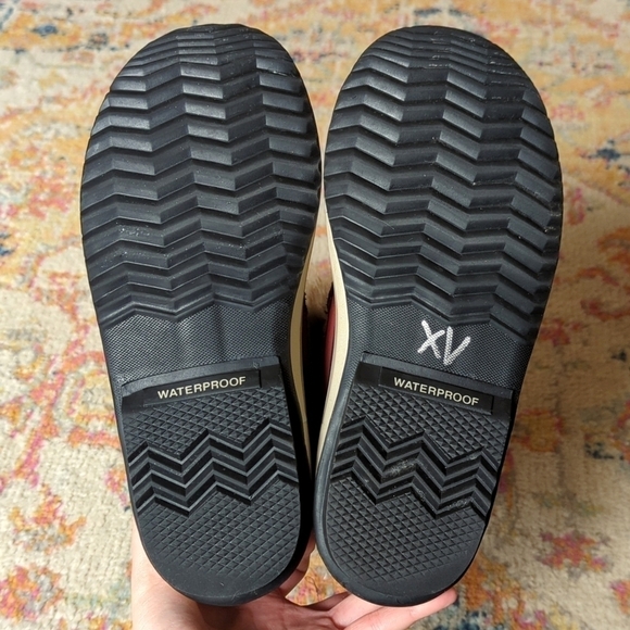 Sorel Joan Of Arctic Waterproof Suede Leather Faux Fur Trim Rubber Snow Boots 8 - Picture 16 of 16